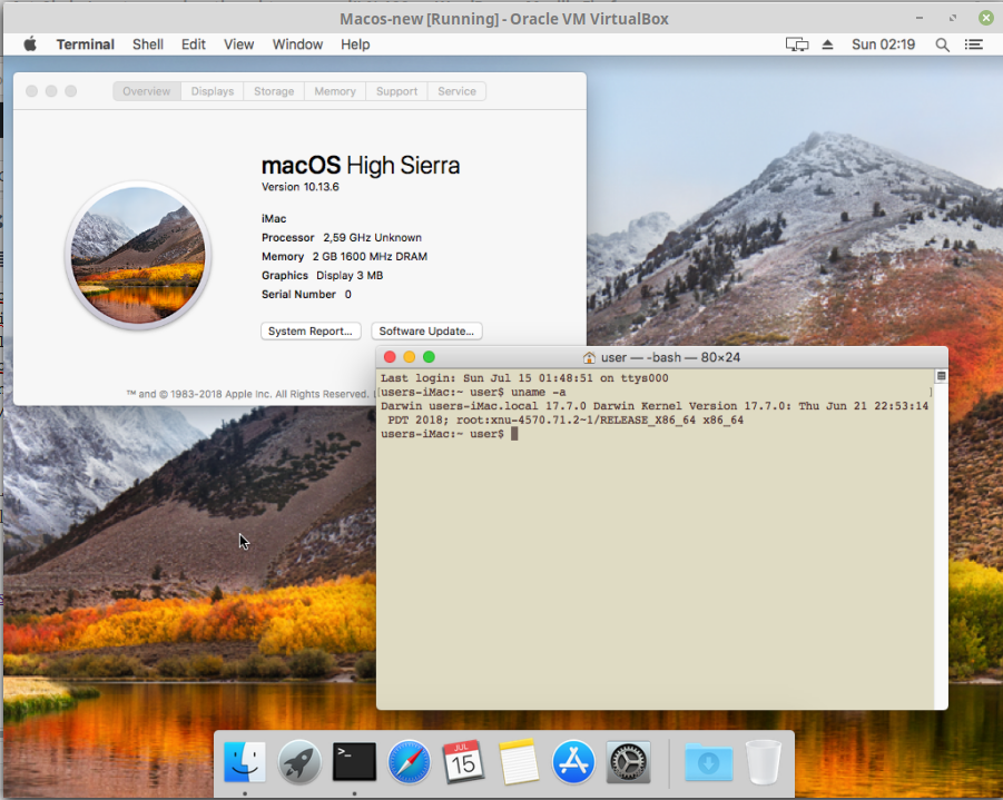 Macos high sierra 10.13 disk for virtual box download